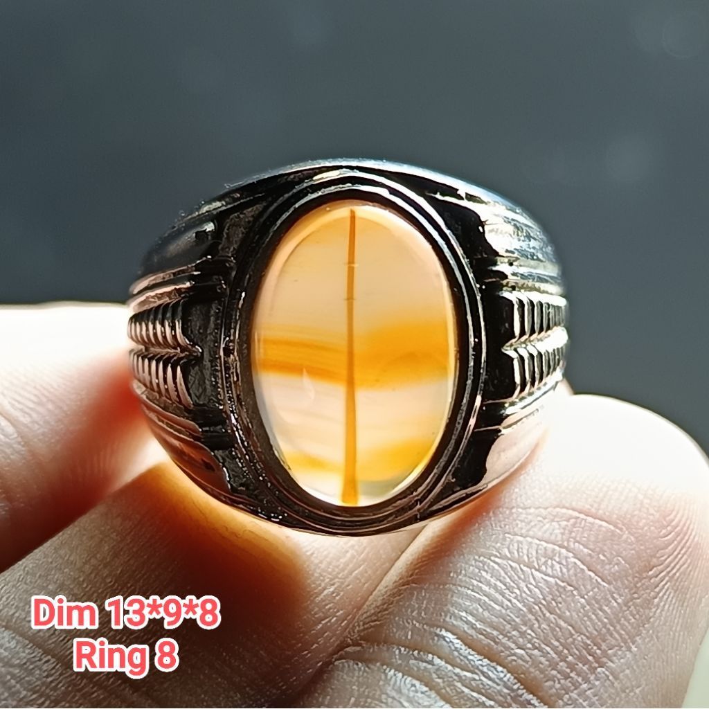 Batu Akik Tapak Jalak Kristal Merah Ngantor