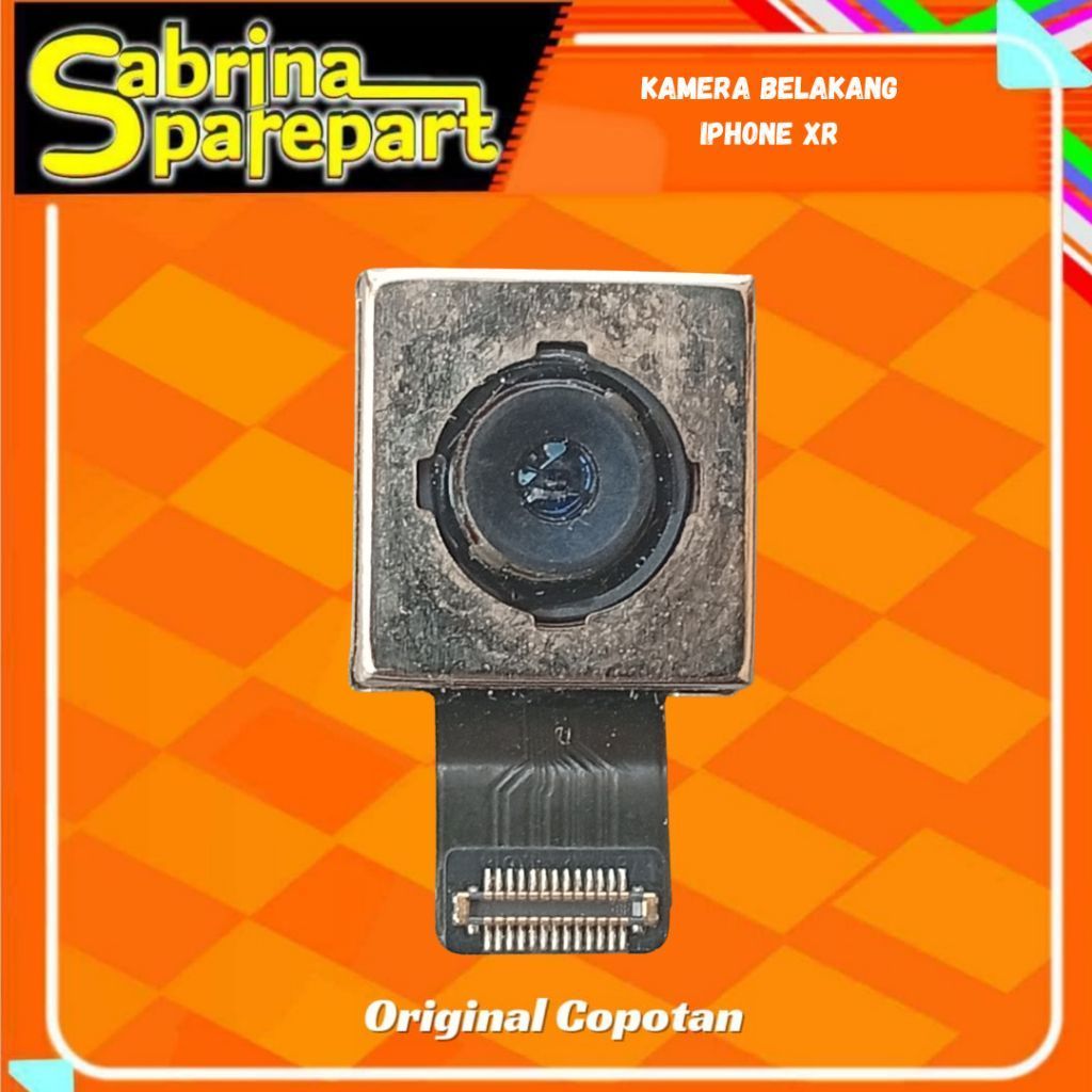 Kamera Belakang iPhone XR Second Original Copotan