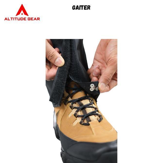 Altitude Gear Gaiter Pelindung Kaki Tahan Air Sepatu Outdoor SMS