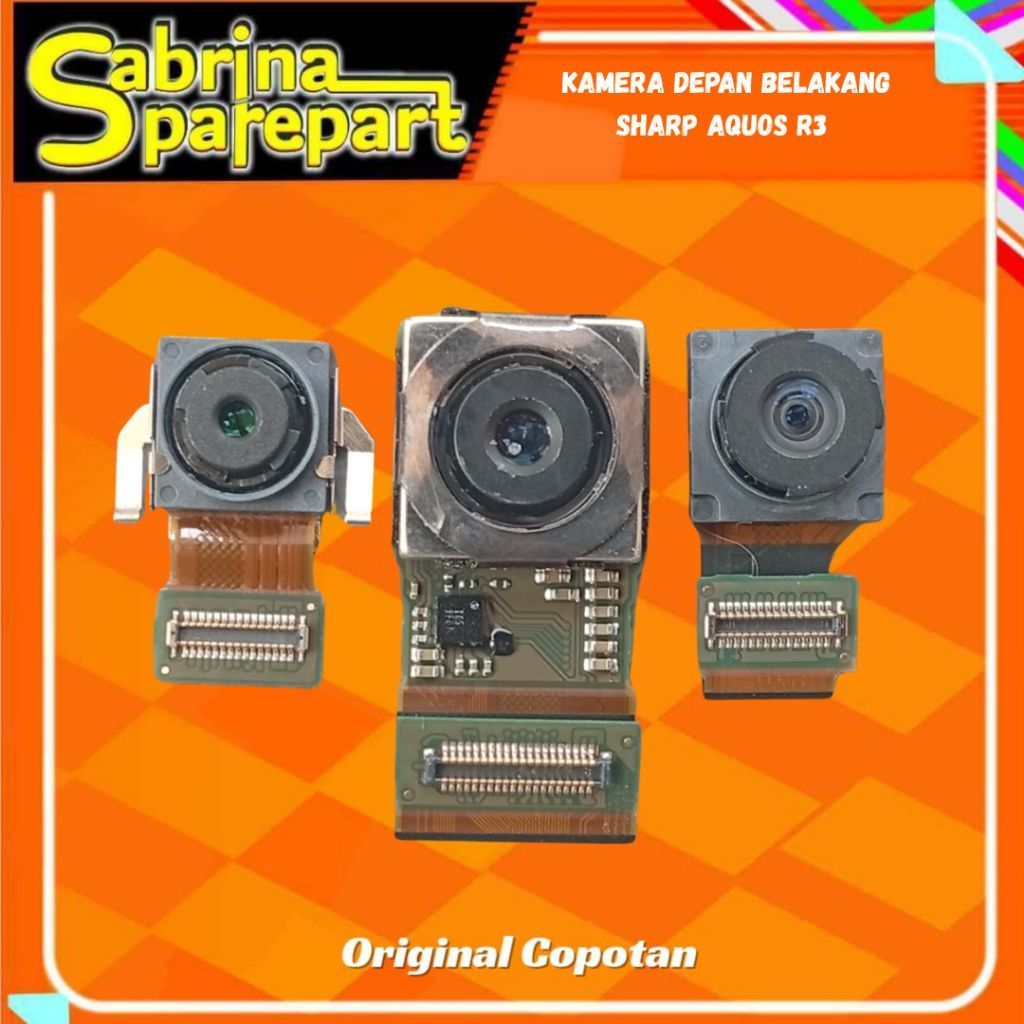 Kamera Depan Belakang Sharp Aquos R3 Second Original Copotan