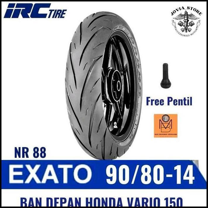 Ban Depan Motor Matic Irc Exato 90/80 Ring14 Tubeless Restock