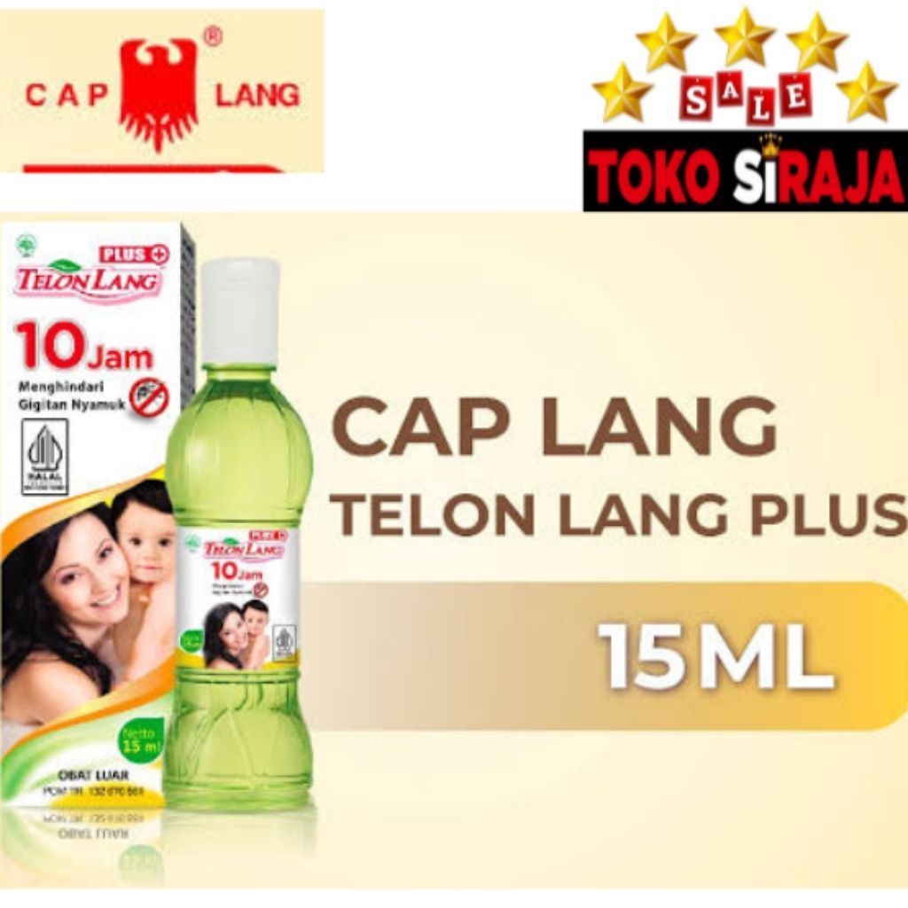 TELON LANG PLUS 15 ML CAP LANG / MINYAK TELON LANG CAPLANG 15ML / MINYAK TELON BAYI CAP LANG PLUS 15