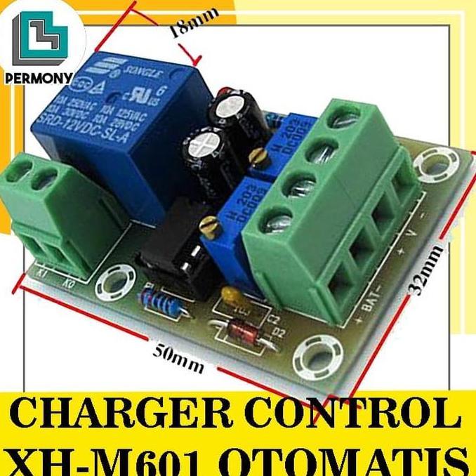 MODUL CHARGER CONTROL OTOMATIS 12V XH-M601
