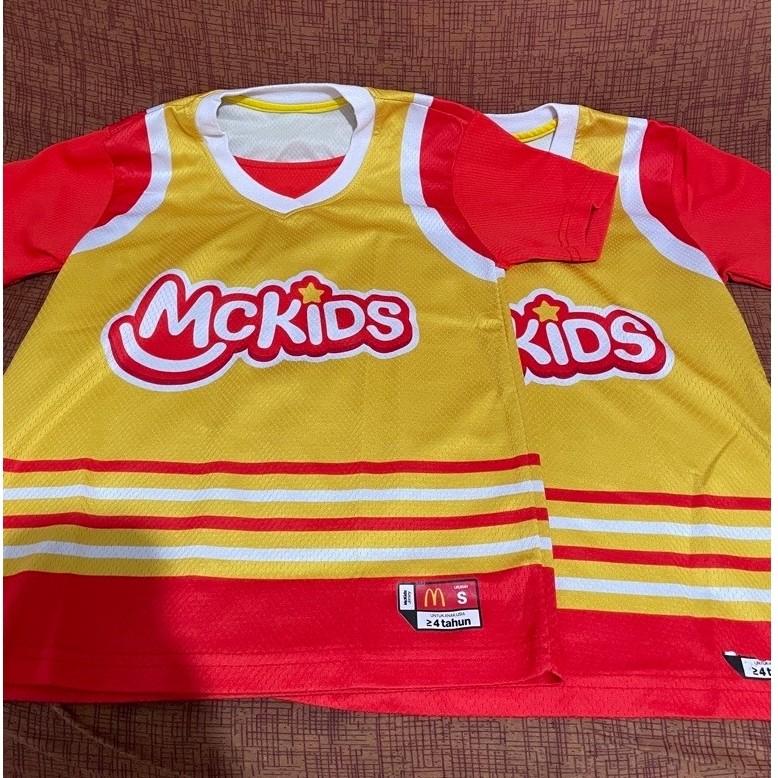 PRELOVED BAJU JERSEY MCKIDS DAPET 2