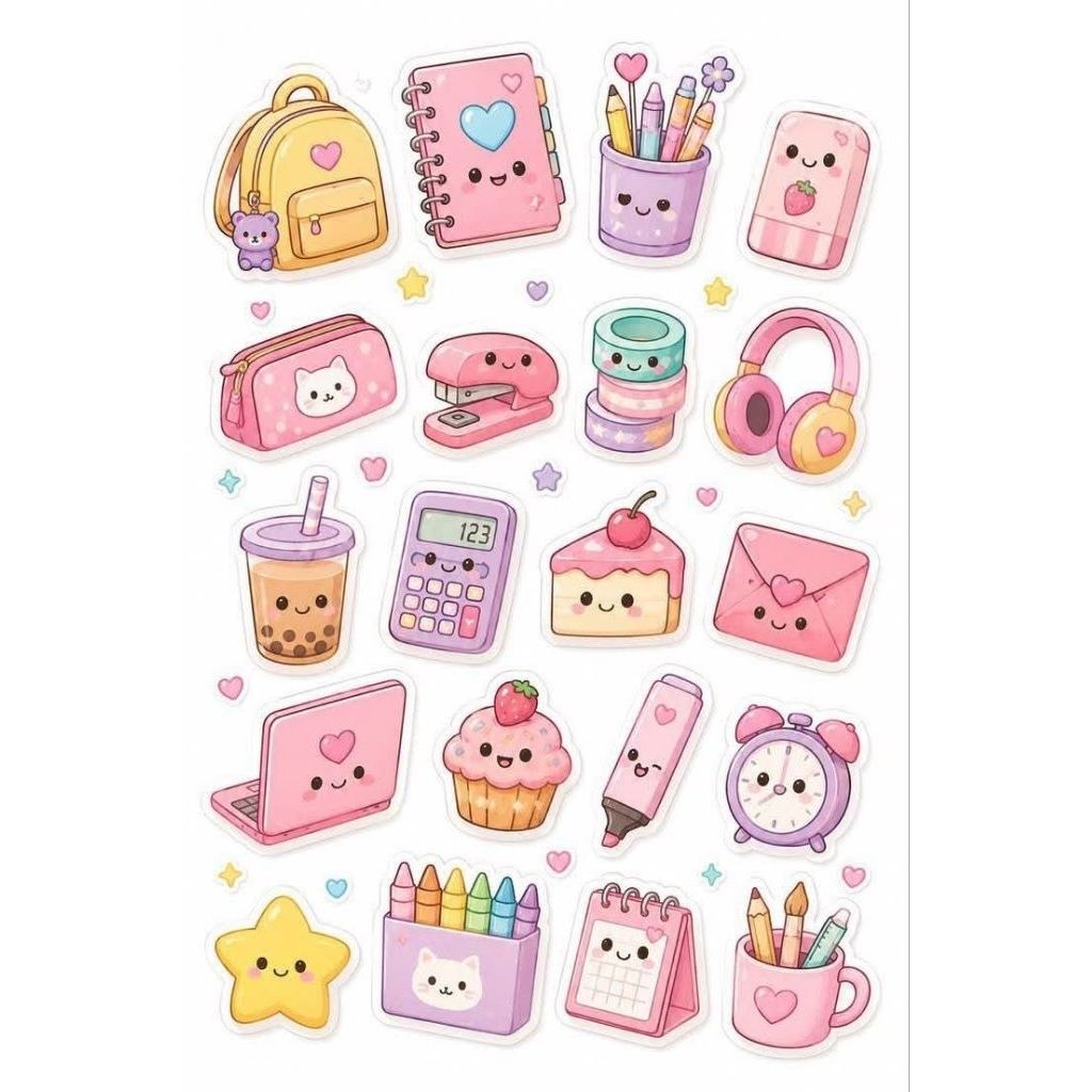 STIKER PACK LUCU MINI
