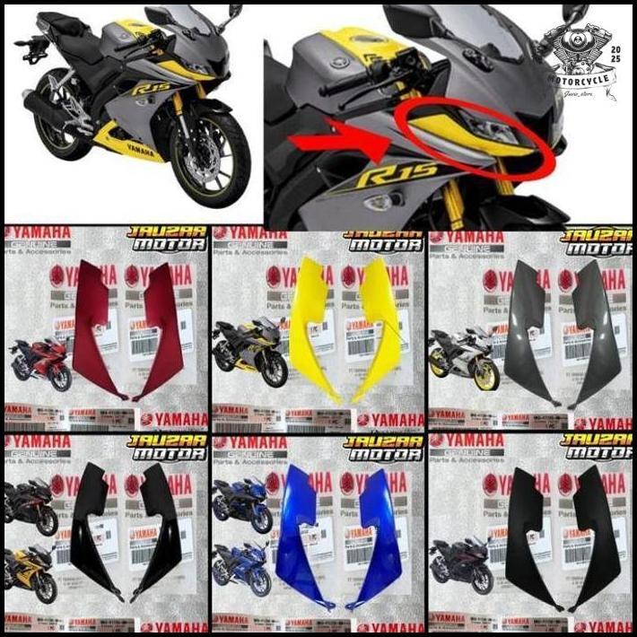 Panel Garnis Cover Samping Lampu R15 Vva V3 Kecil Kiri Kanan Bk6-F172H-00 Bk6-F172G-00 Original Yama