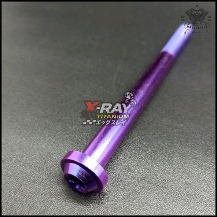 Baut 14/M10 Big Head/Payung 12Cm 10X120Mm Titanium Gr5 Original Vietnam Diskon