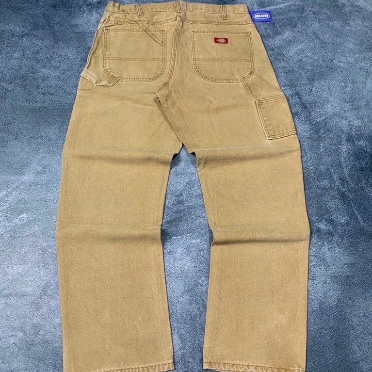 D*CKIES CARPENTER PANTS Rinsed Brown