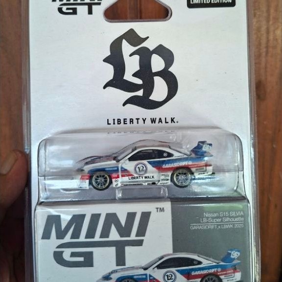 Mini GT nissan s15 garasidrift limited edition blister