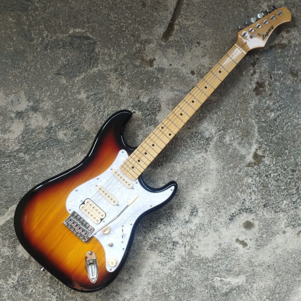 GITAR ORIGINAL LEGACY EG-102 / EG 102 SECOND STRATOCASTER SUNBRUST MURAH