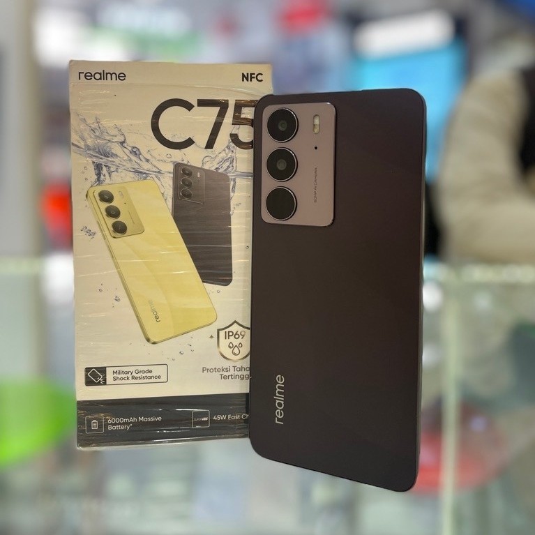 Realme c75 8/256 Second like new fullset