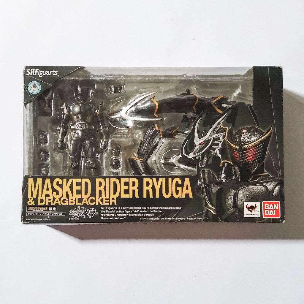 S.H.Figuarts SHF Kamen Rider RYUGA & DRAGBLACKER