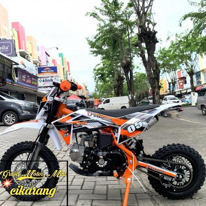 MOTOR MINI TRAIL 50CC SYMOTOS RING 12/10 MESIN HONDA