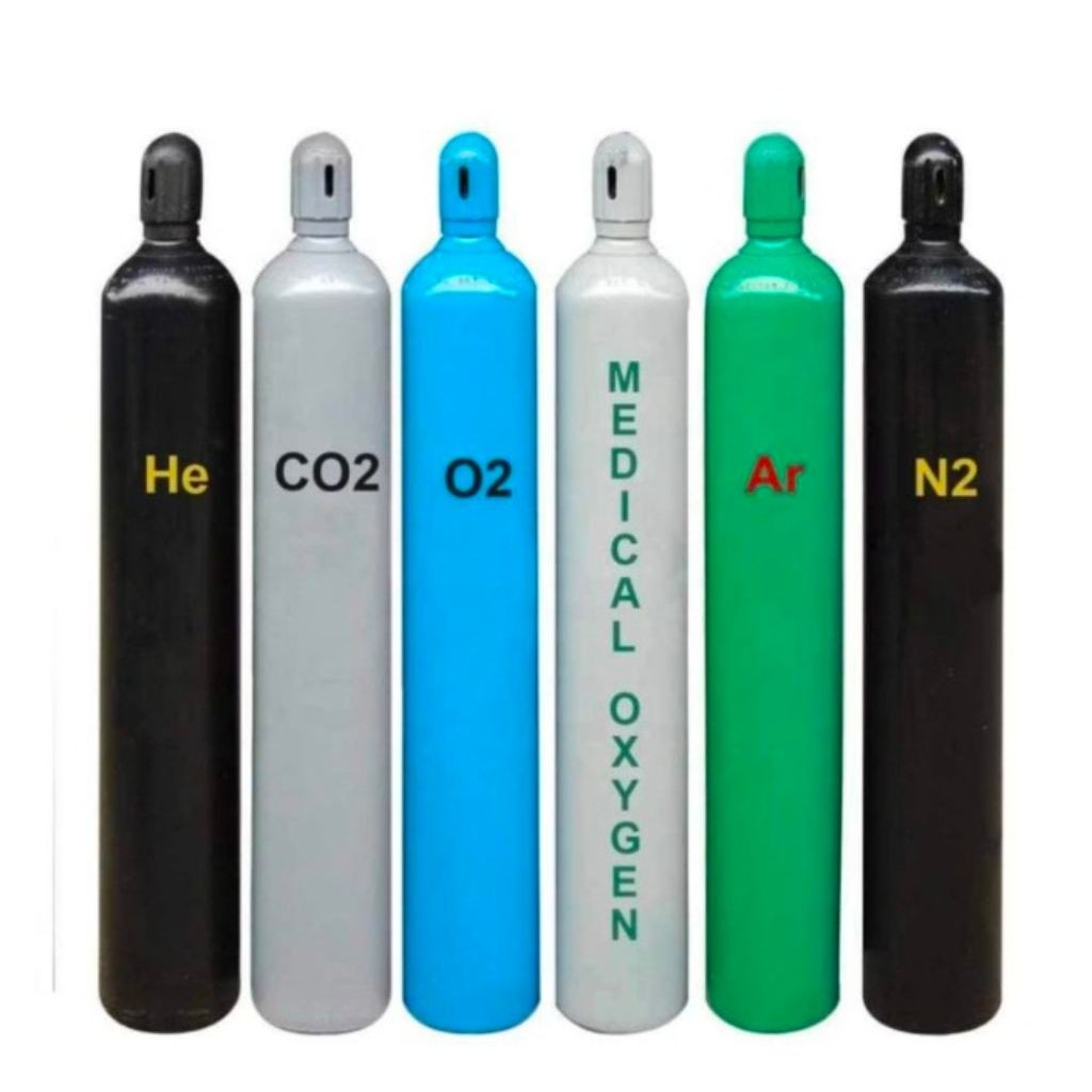 tabung oksigen ukuran 6m3 untuk medis dan industri
