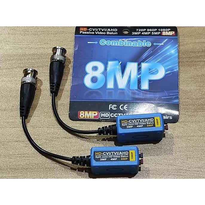 Sa Video Balun Cctv 8 Mp / Passive Balun 8Mp Video Balun