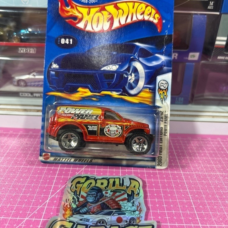 hotwheels  2003 first editions power panel