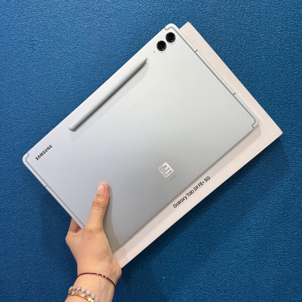 Samsung Tab S9 Fe Plus 5g 12/256gb second bekas pakai fullset ori