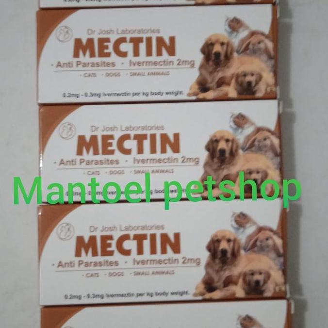 mectin anti parasites. ivermectin 1 strip/10butir