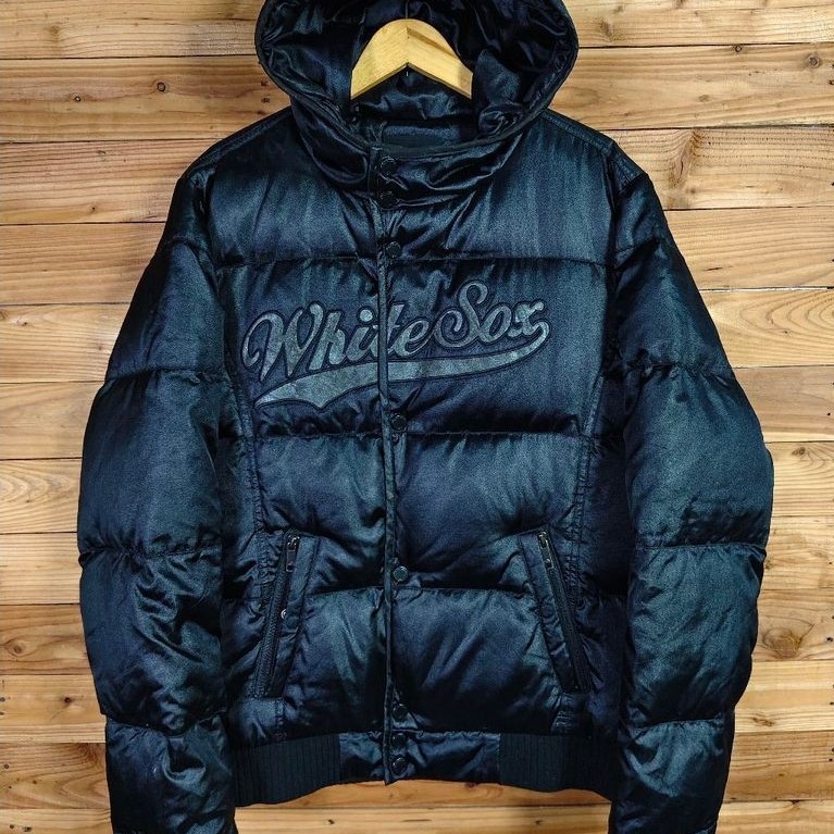 MLB WHITE SOX DOWN JACKET - JACKET BULU ANGSA SIZE XL, LD 126