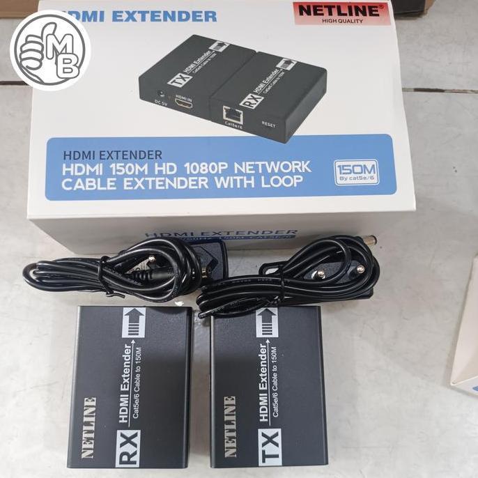 TERBARU - Netline HDMI Extender 150M