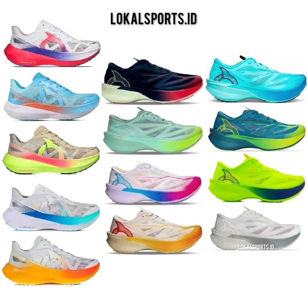 HYPERGLIDE 4.0 - SEPATU RUNNING ORTUSEIGHT - HYPERGLIDE 4.0 - HYPERGLIDE 3.1 - 100%