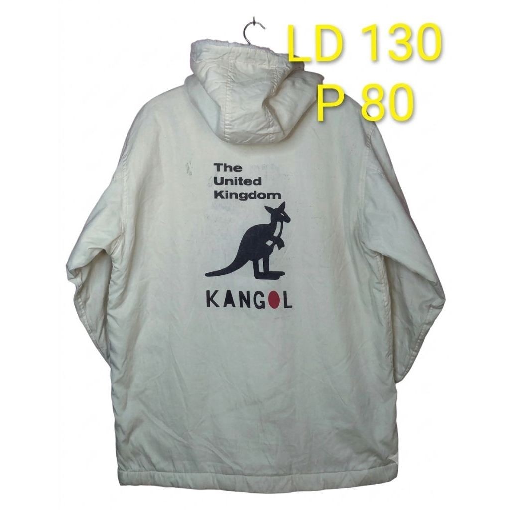 Jaket tebal kangol inner sherpa (BW)