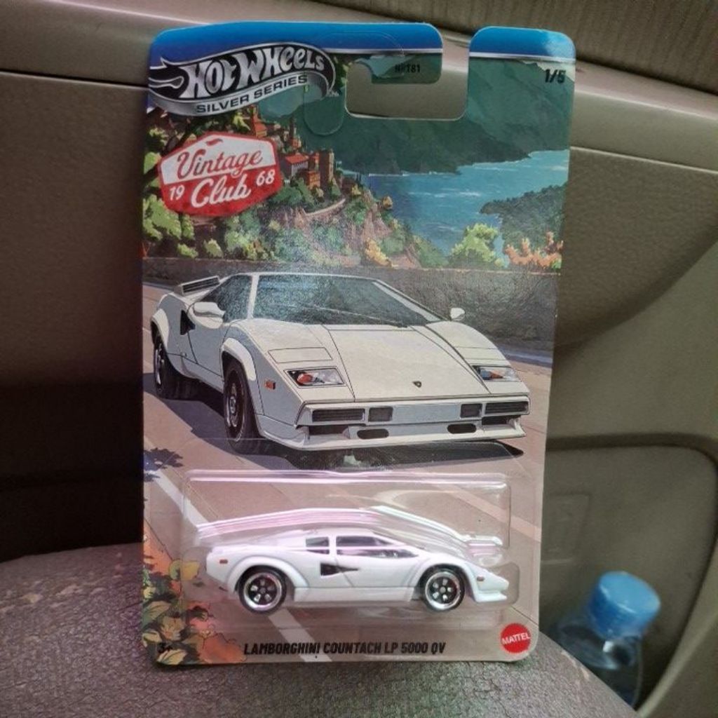 lamborghini countach lp 5000 qv hotwheels club vintage 1968