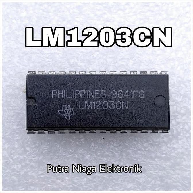 IC LM1203CN DIP 28 PIN / LM1203 / LM1203N / LM1203AN