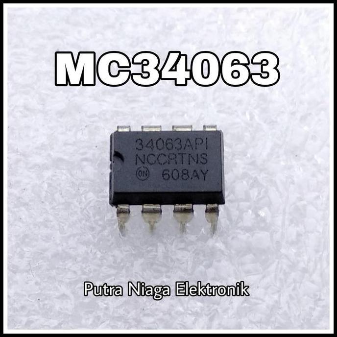 IC MC34063 DIP 8 PIN / 34063API / 34063 BOOST BUCK INVERTING