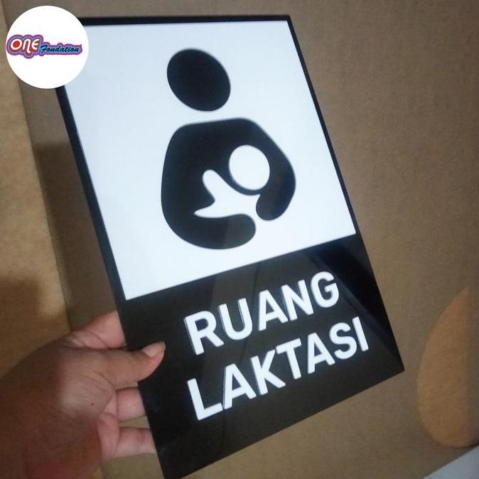 sign acrylik ruang laktasi