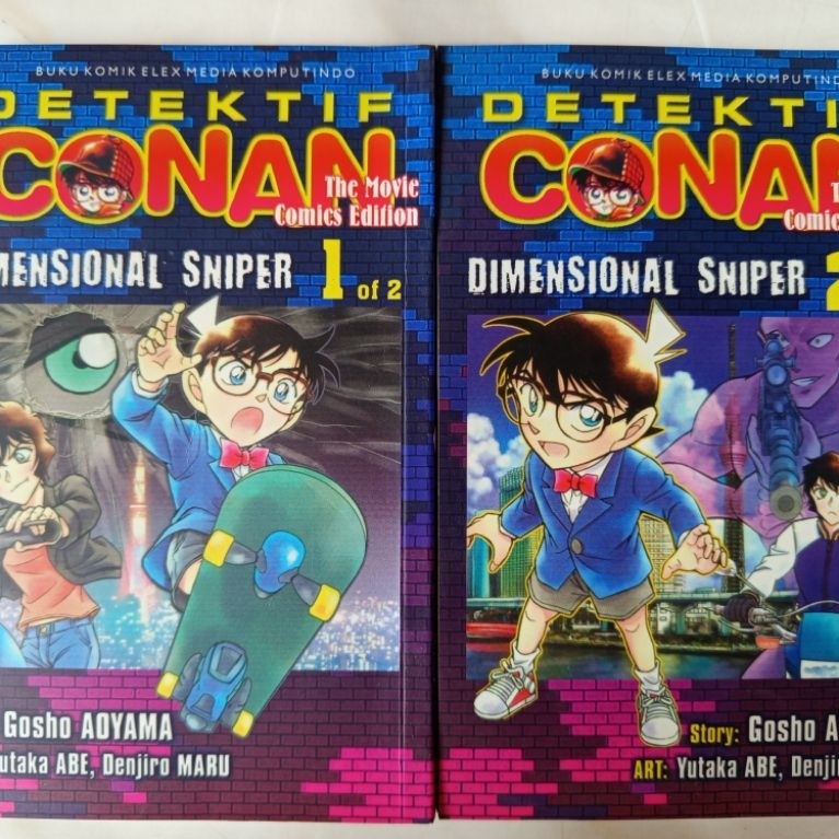 Komik Detektif Conan Dimensional Sniper 1-2 Tamat