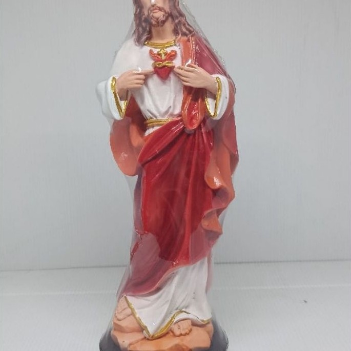 PATUNG YESUS HATI KUDUS 15 CM