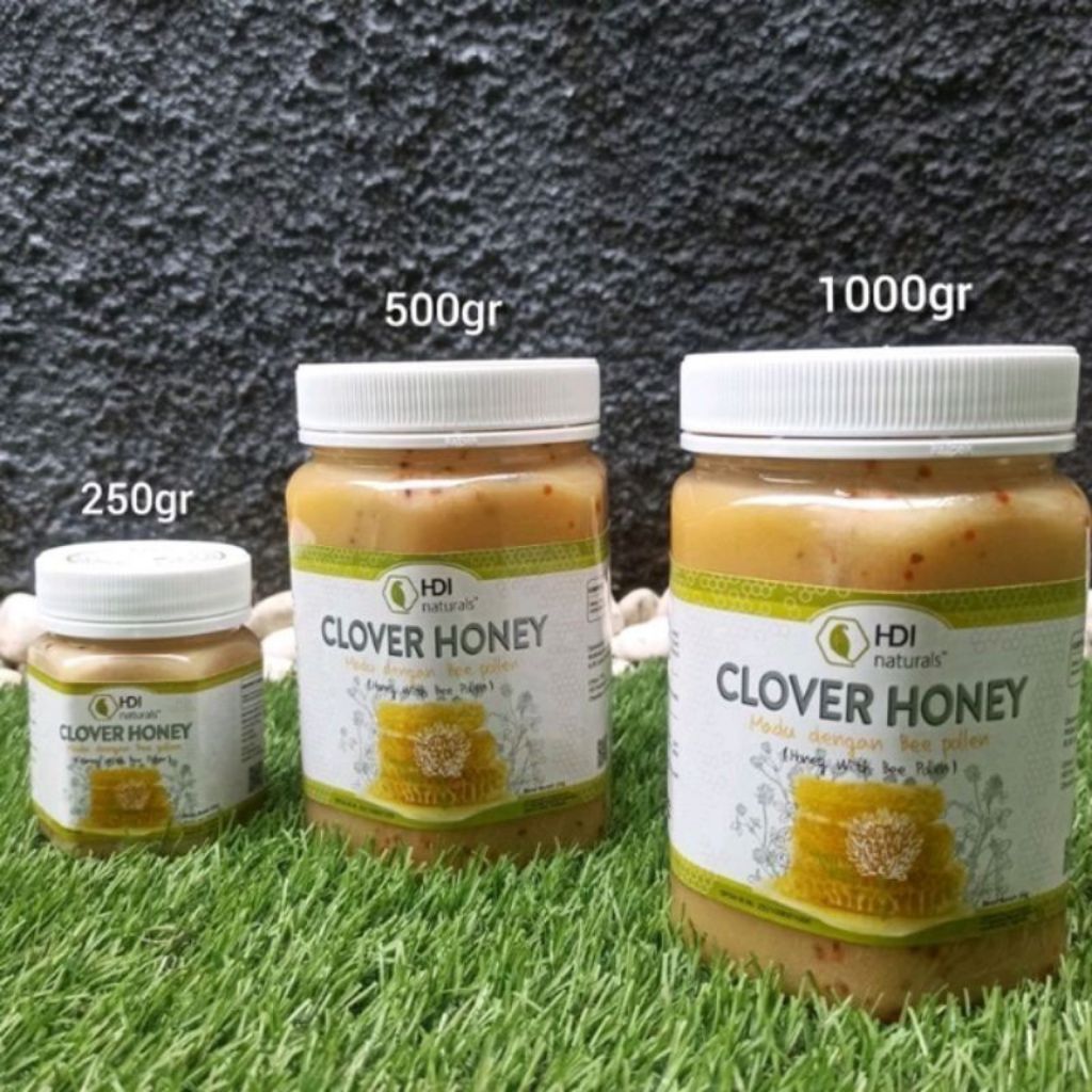 MADU CLOVER HONEY HDI 250GR 500GR 1KG EXP 2029