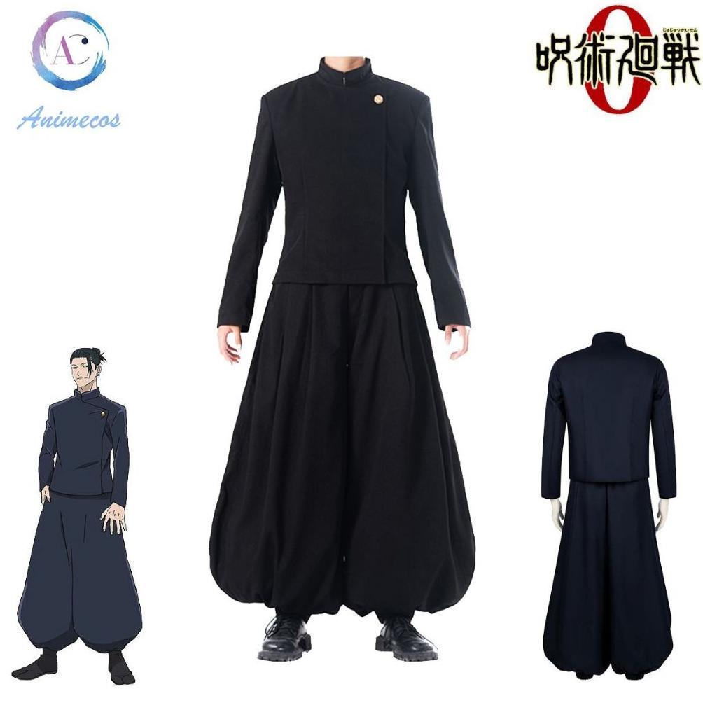 Jujutsu Kaisen Cosplay Costume Young Geto Suguru Cosplay Top and Pants and Wig / Geto Suguru Cosplay