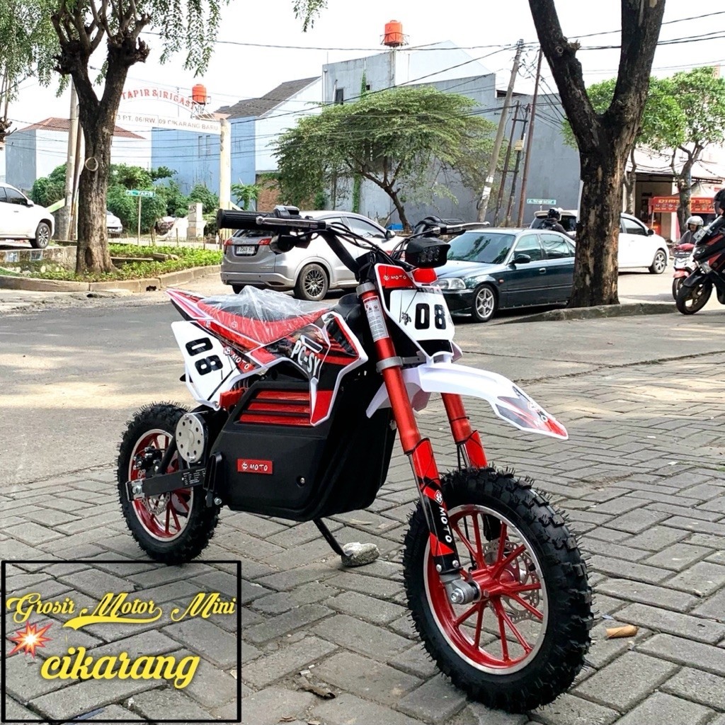 MOTOR MINI TRAIL ELEKTRIK PC-08 12AH 36VOLT 800WATT