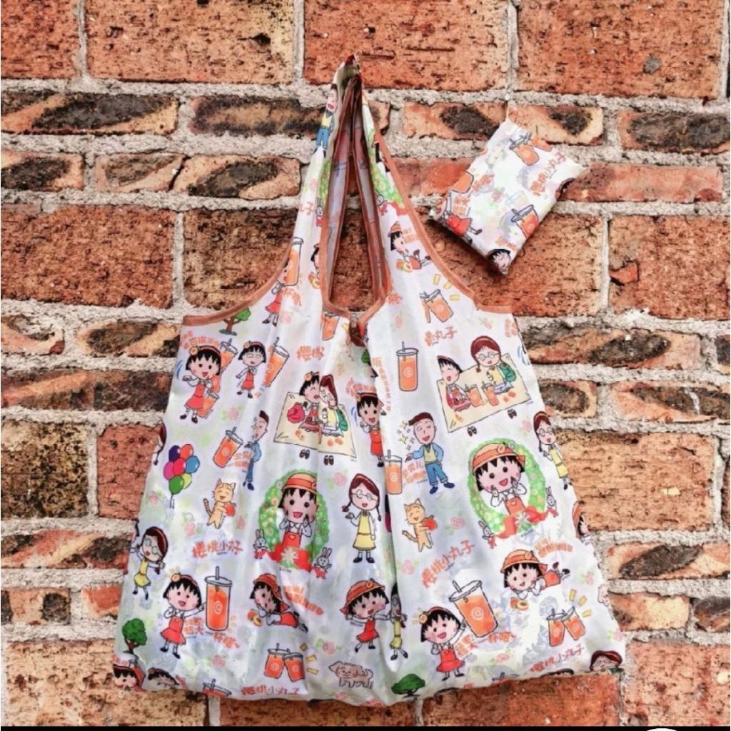 Tote bag chibi Maruko Chan tas belanja maruko chan shopping bag maruko chan tas lipat wanita karakte