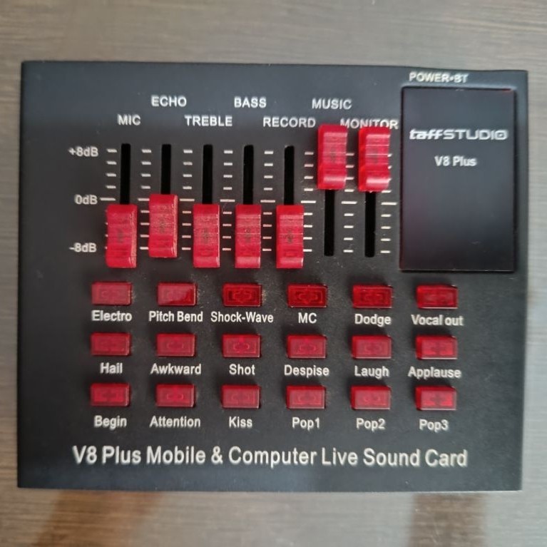 SOUNDCARD TAFFSTUDIO V8PLUS