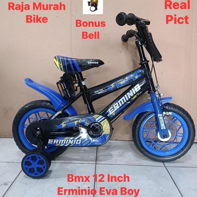 Sepeda Anak Laki Laki Bmx 12 Inch Erminio Sepeda Anak Bmx Erminio 12 Inch Eva Boy