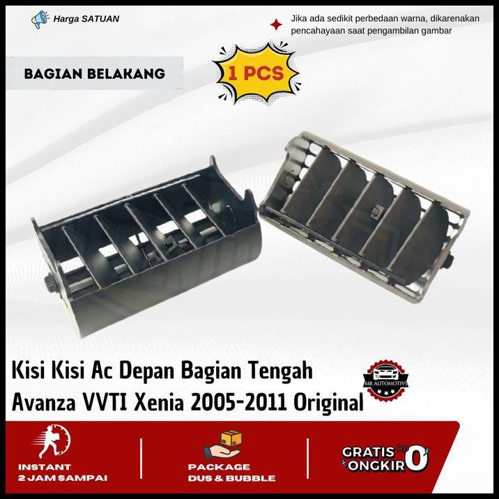TERBARU KISI KISI AC BAGIAN TENGAH AVANZA VVTI XENIA 2005-2011 ORIGINAL 