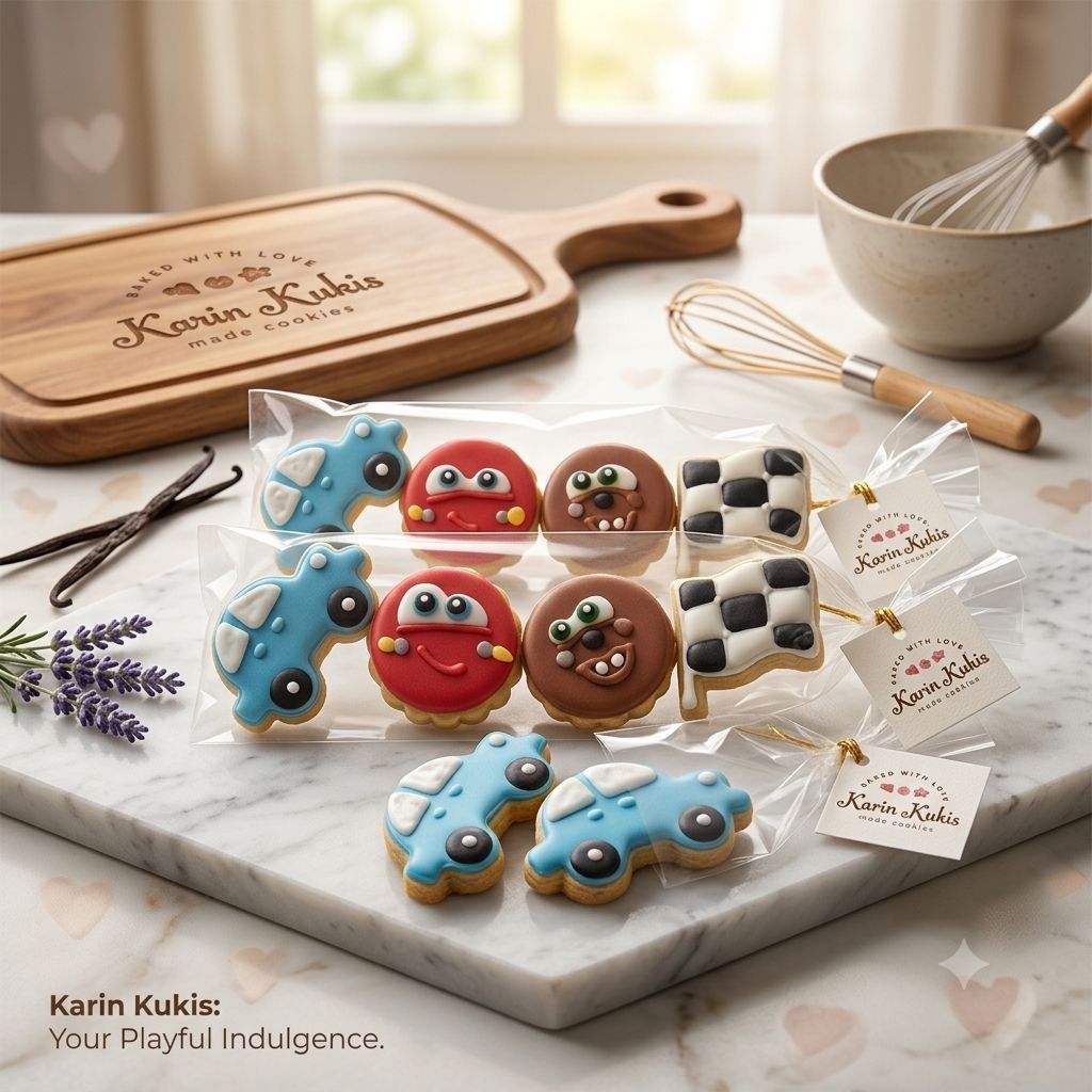 Kukis Hias, Kukis Karakter Cars