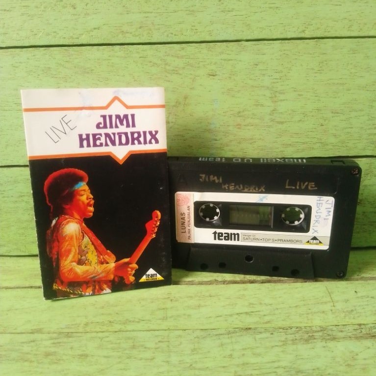 kaset Jimi Hendrix Live