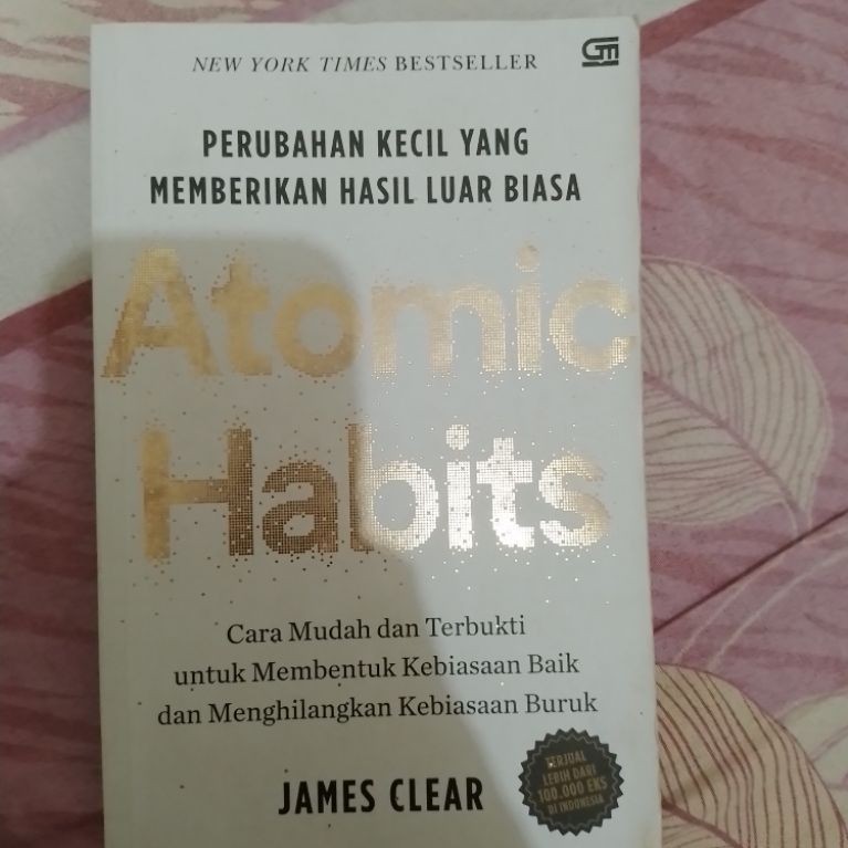 Atomic Habits— Preloved | Kondisi Baik