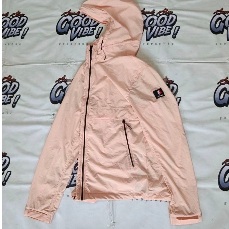 Outdoor shell jacket eider running pink