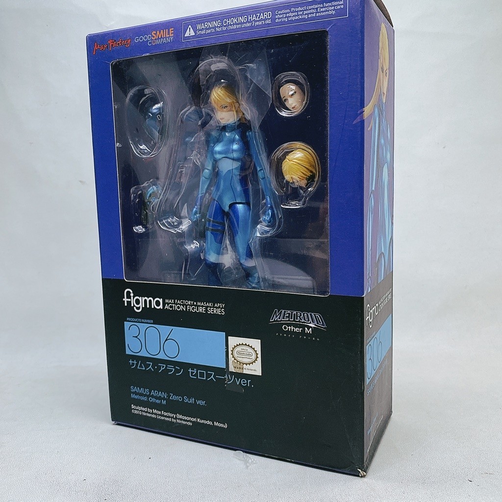 BIB Goodsmile Company Figma 306 Samus Aran Zero suit