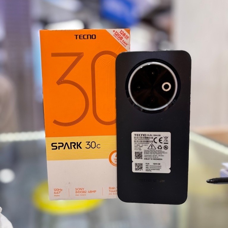 tecno spark 30c 6/128 second mulus fullset