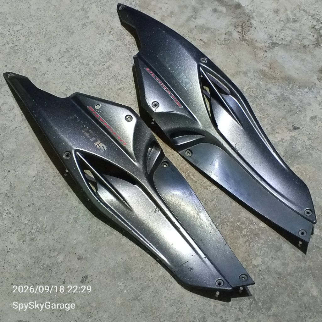 cover frame tutup aki Suzuki Skywave 125