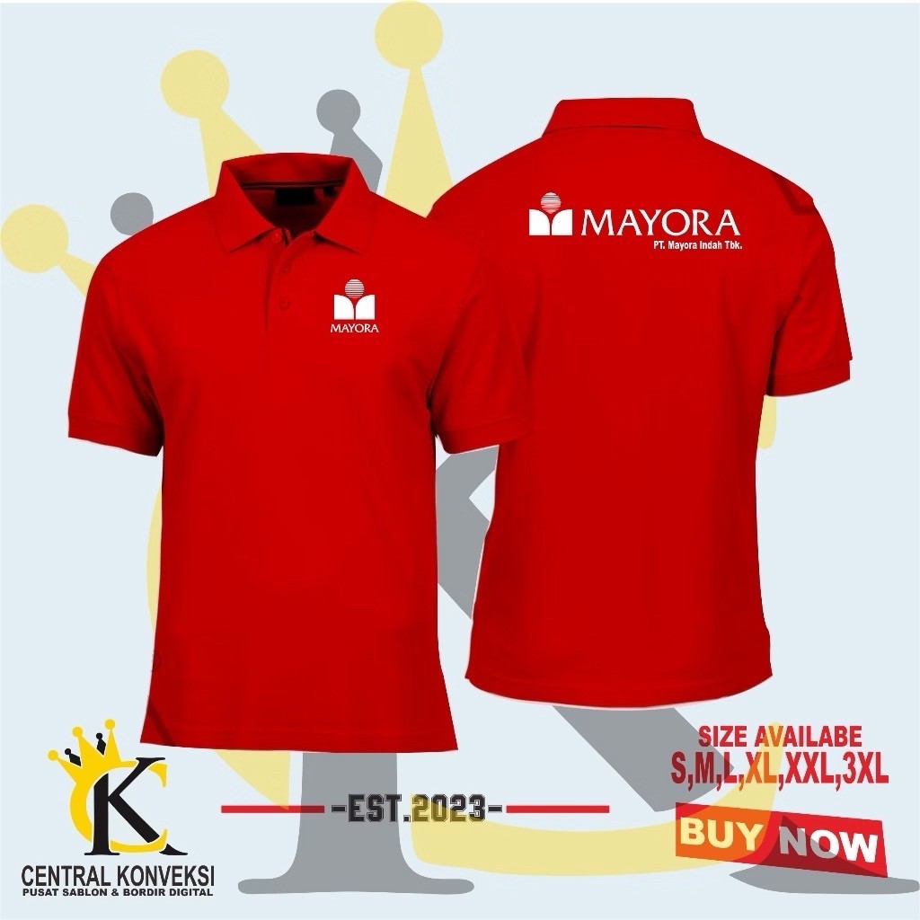 KAOS KERAH KAOS POLO PT MAYORA