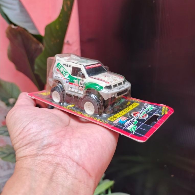 Diecast Mitsubishi Pajero Pullback Dakar Rally Car VHTF