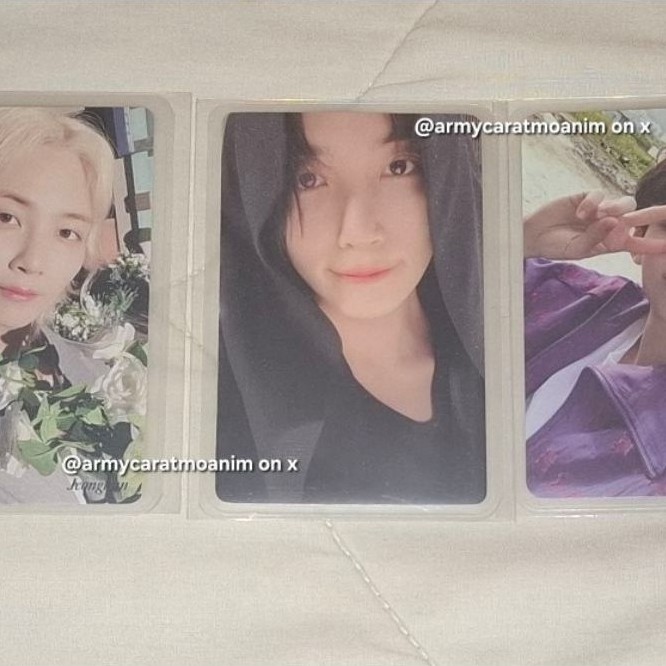 photocard seventeen jeonghan your choice hmv henggarae synnara