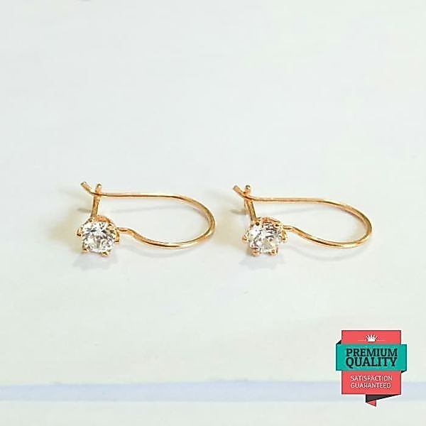 Murah Murah Sepasang anting emas asli kadar 700 model desi Keren Elegan
